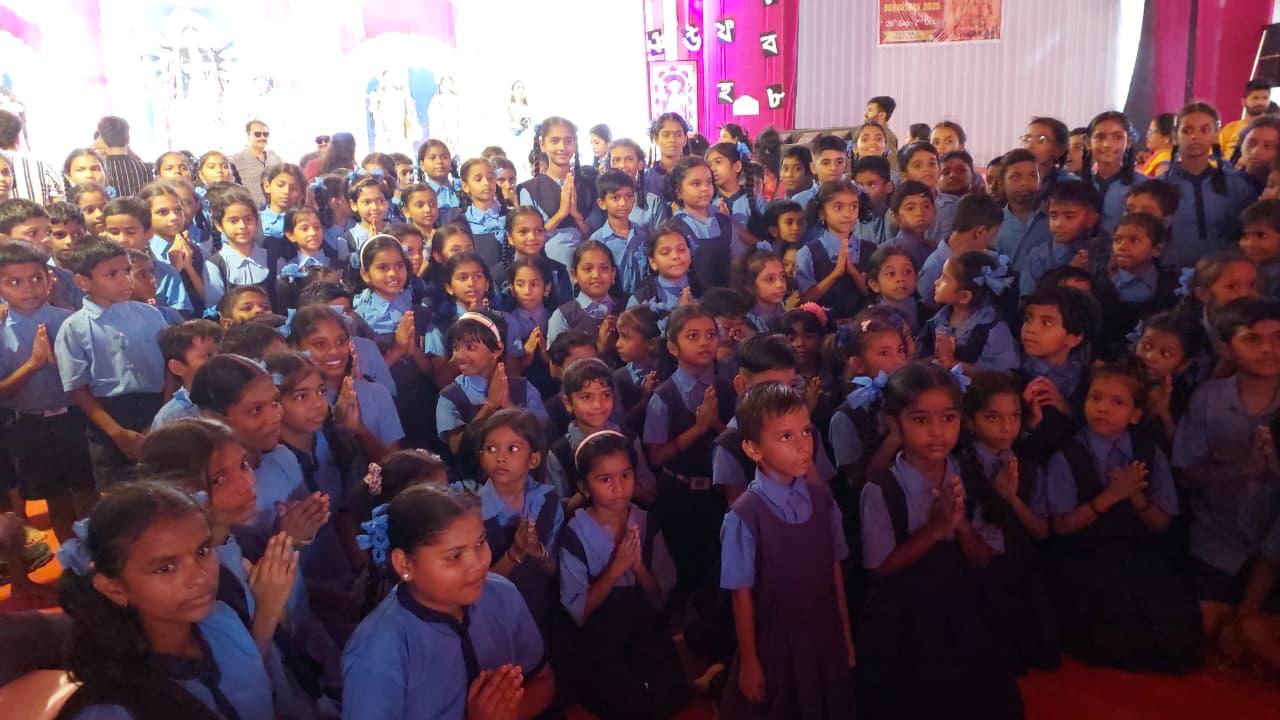 Durgashtami with 500+ Students